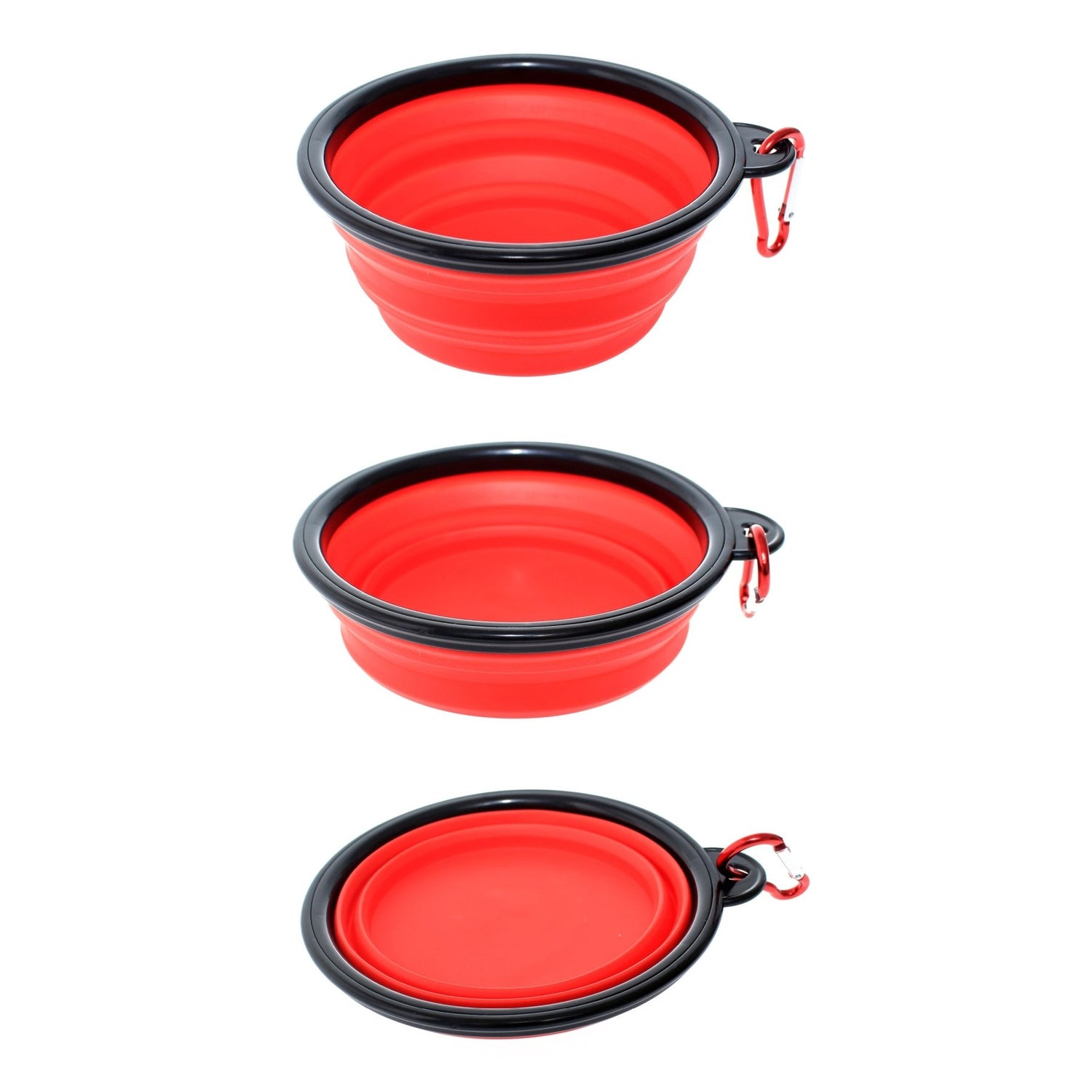 Pawvoo  Pet_store Collapsible Silicone Bowl for Dogs - 350mlDog Bowls