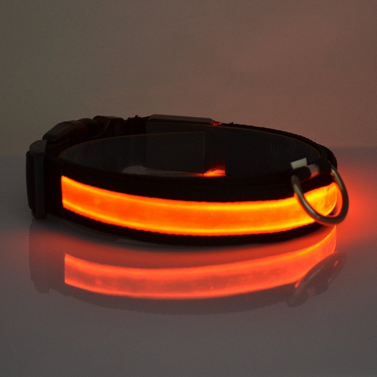 Pawvoo LED Light Up Dog CollarLeashes, Collars