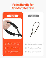 Pawvoo  Pet_store Rope Dog Leash, 6ft Heavy Duty Dog Leash With Comfortable PaddedLeashes, Collars