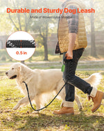 Pawvoo  Pet_store Rope Dog Leash, 6ft Heavy Duty Dog Leash With Comfortable PaddedLeashes, Collars