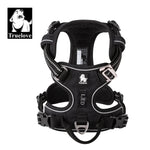Pawvoo Pet Reflective Nylon Dog Harness No Pull  Dog Vest Safety Lead Walking